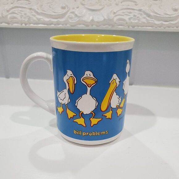 DUCKTALES Enesco  "Bill Problems" Coffee Mug - Picture 1 of 4